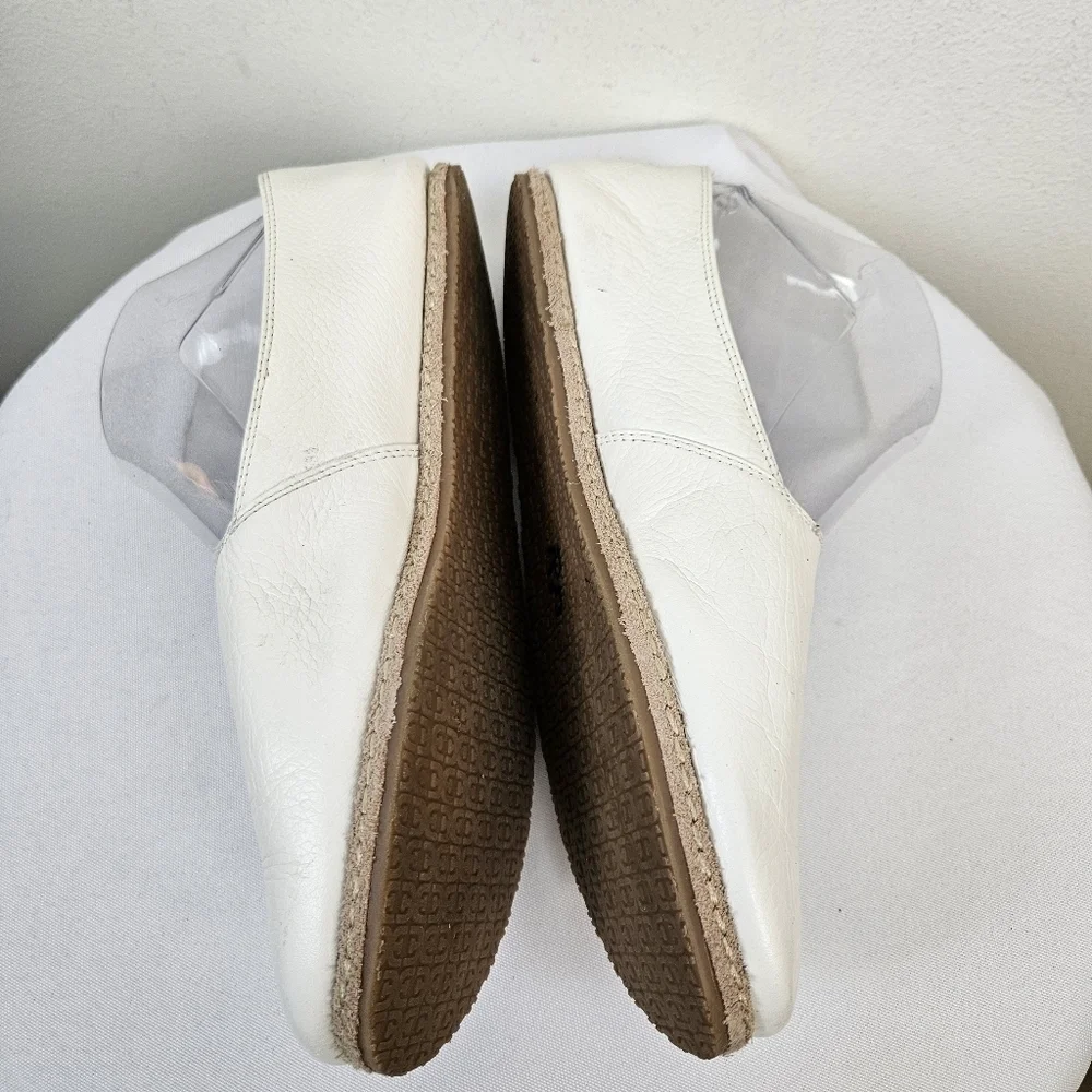 Sam Edelman Everie Leather Logo Espadrille Loafers Size 9M